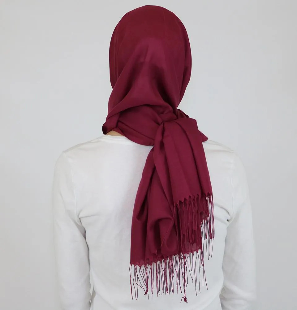 Aker Ince Hijab Shawl #340 Magenta