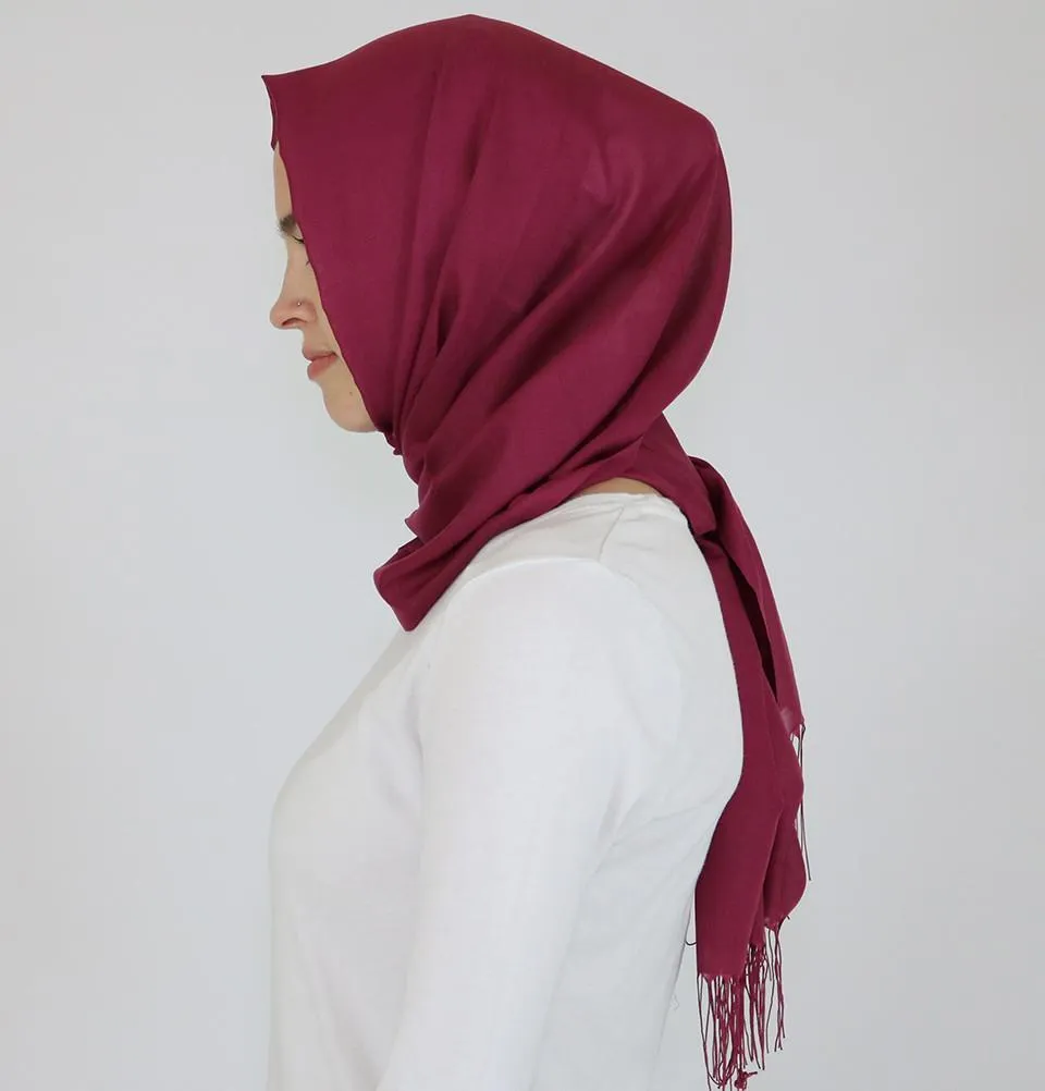 Aker Ince Hijab Shawl #340 Magenta