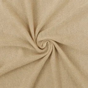 Beach Beige Solid Stretch Rayon Jersey Knit Fabric