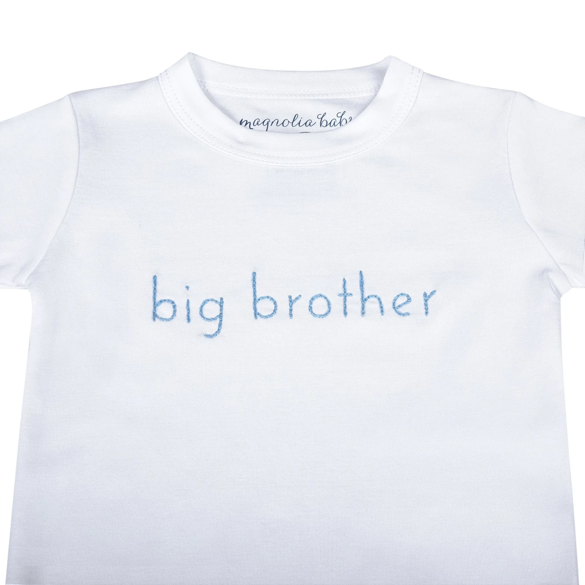 Big Brother Embroidered Long Pajamas