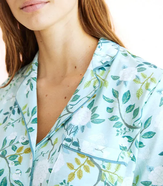 Classic Printed Pyjamas Light Green