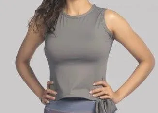 Combat Camo Grey Women Top