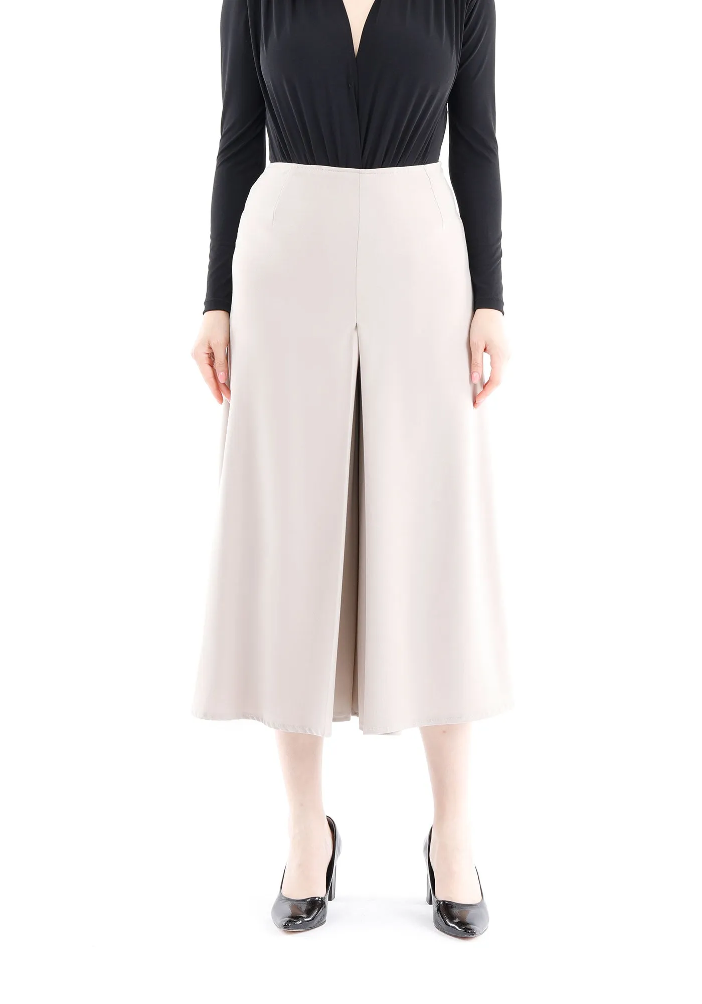 Cropped Palazzo Pants