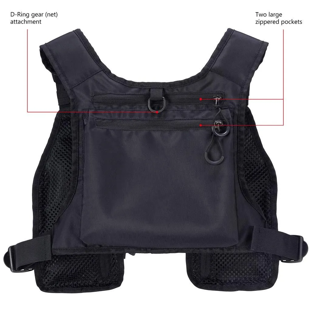 FV08 Ultra Lightweight Fishing Vest for Men Women