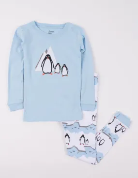 Kids Penguin Cotton Pajamas