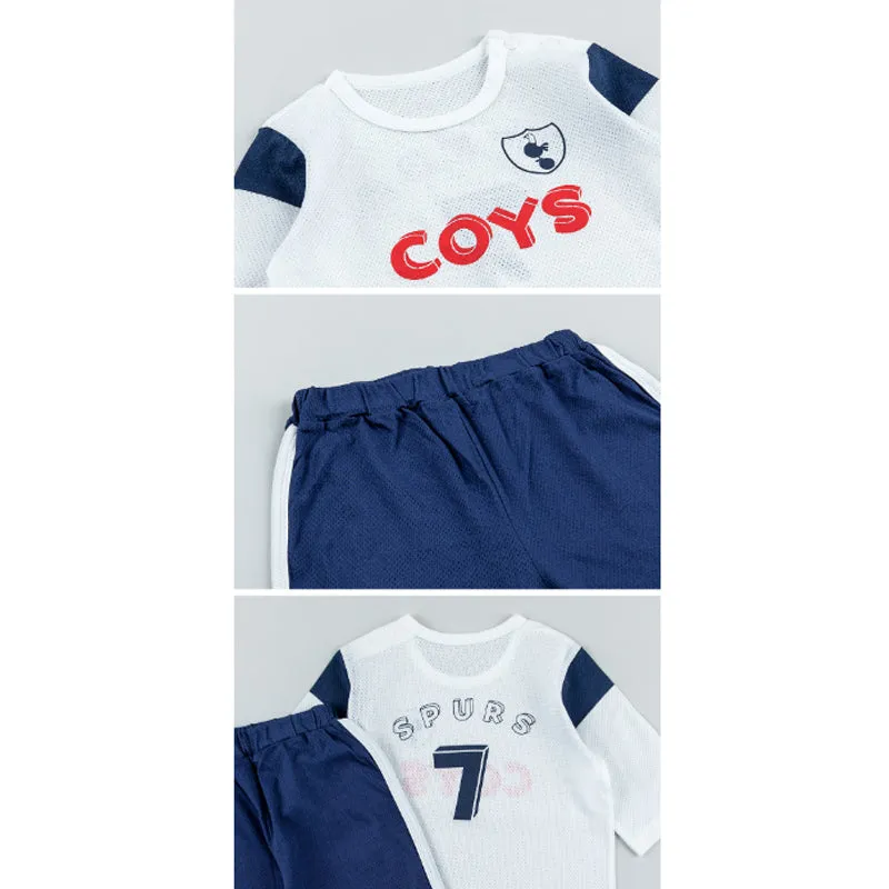 Kids Summer Short Shirt Cotton Cool Mesh Pajamas Set - Coys