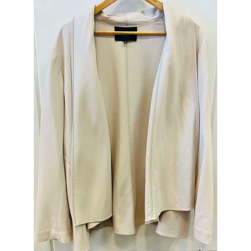 Lafayette 148 Open Front Cardigan - Size 18