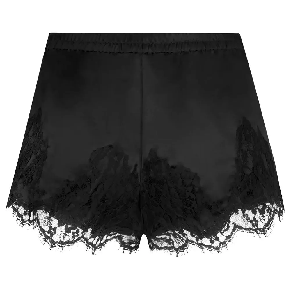 Lise Charmel 'Splendeur Soie' Black Silk Shorts/French Knickers