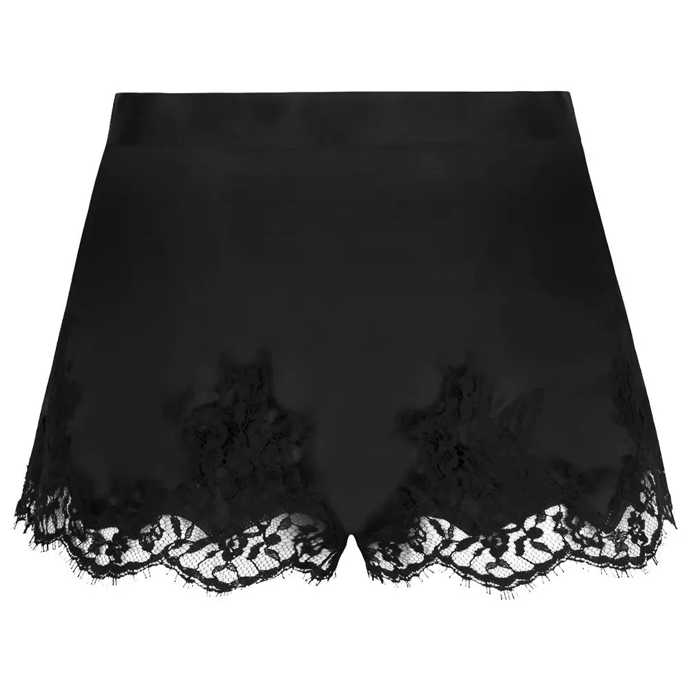 Lise Charmel 'Splendeur Soie' Black Silk Shorts/French Knickers