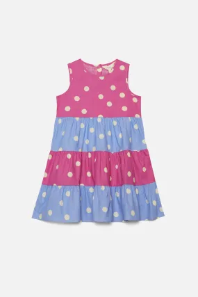 Lucy Spot Kids Tiered Dress