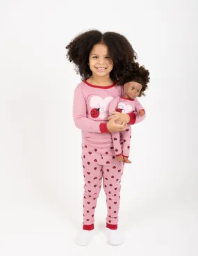 Matching Girl & Doll Ladybug Pajamas