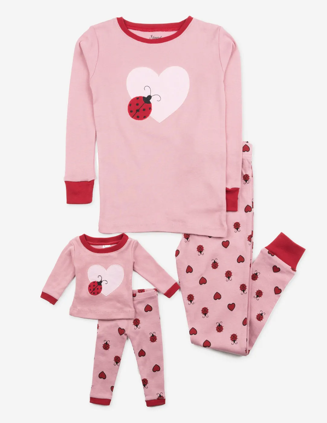 Matching Girl & Doll Ladybug Pajamas