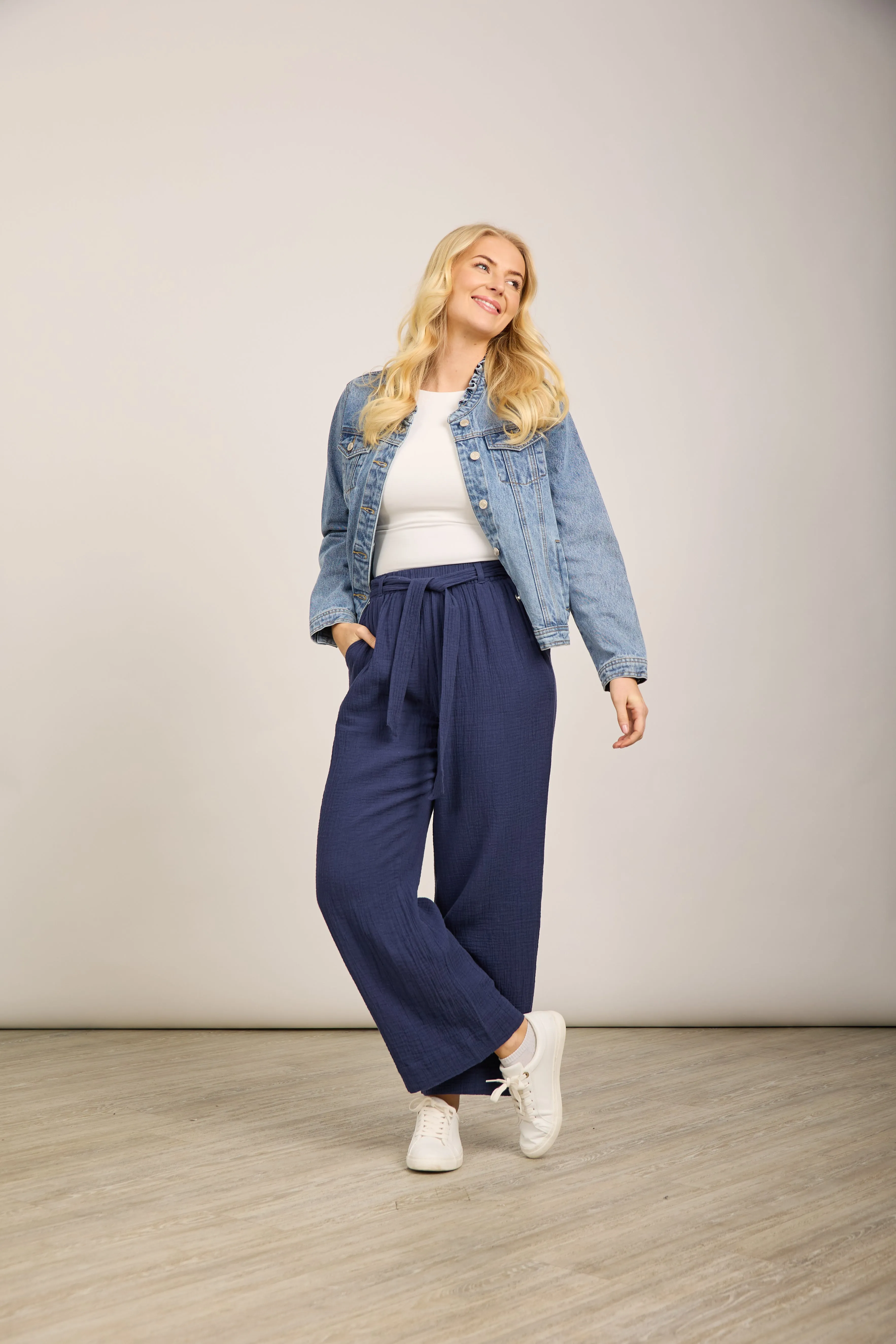 Mudflower Cotton Trousers