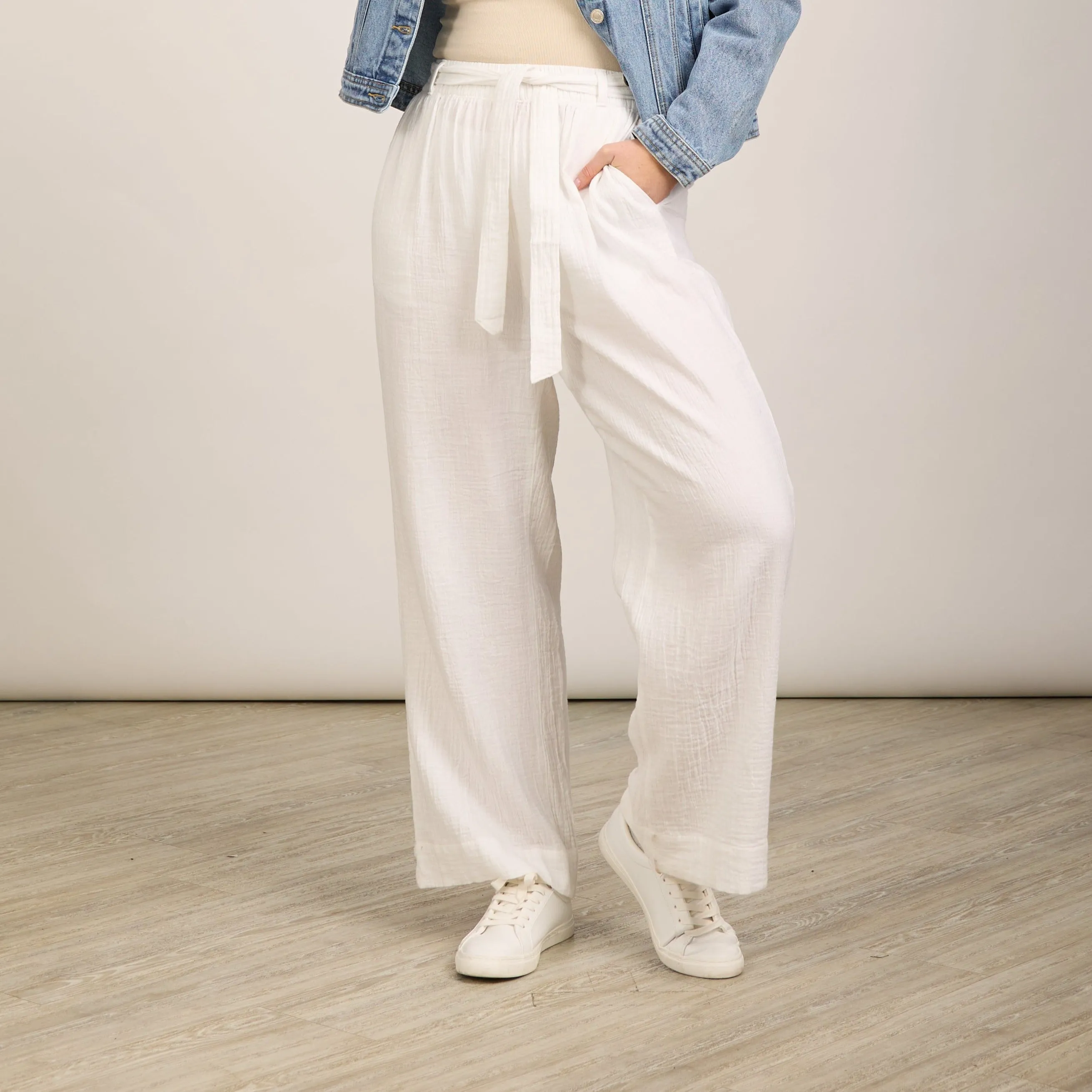 Mudflower Cotton Trousers