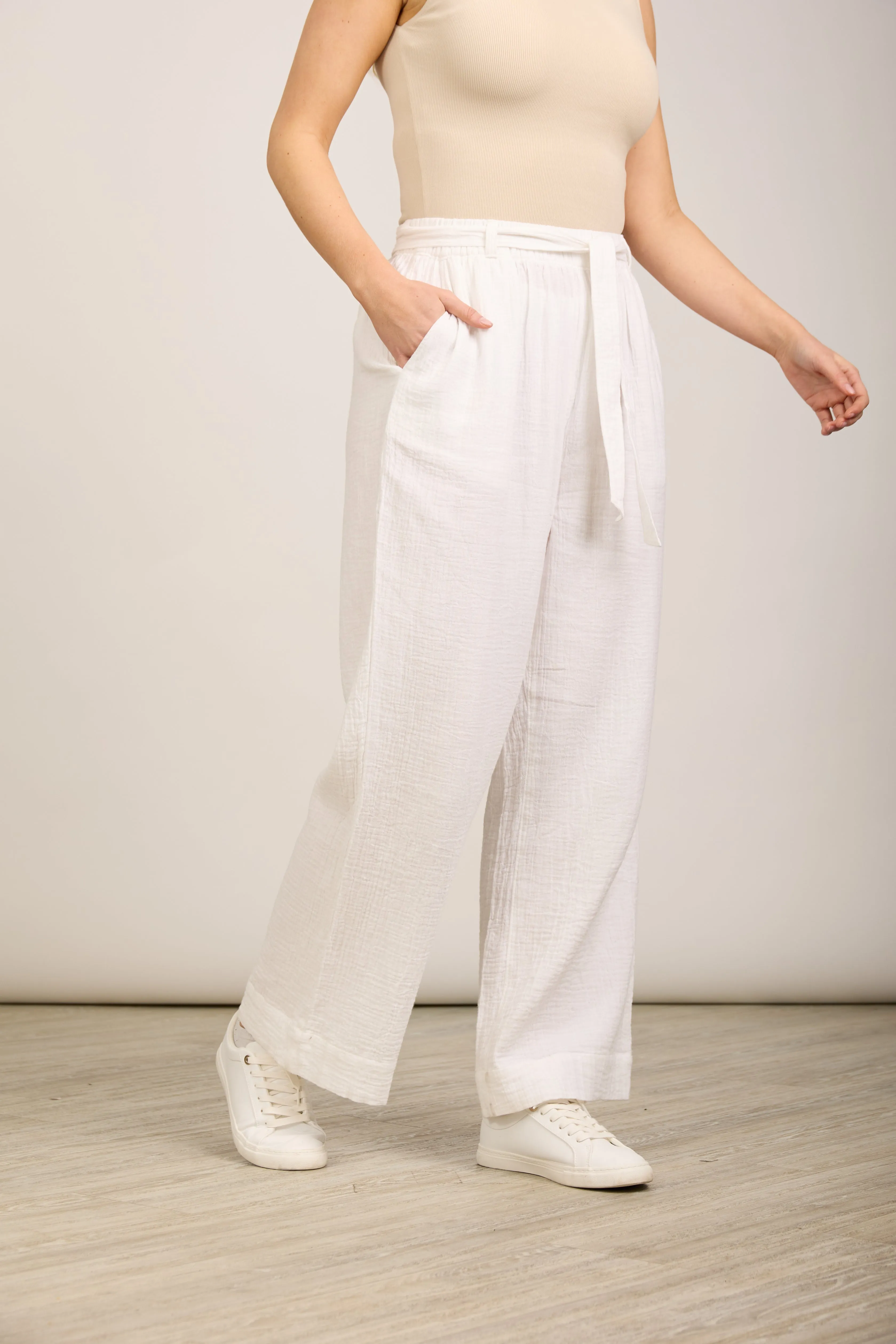 Mudflower Cotton Trousers