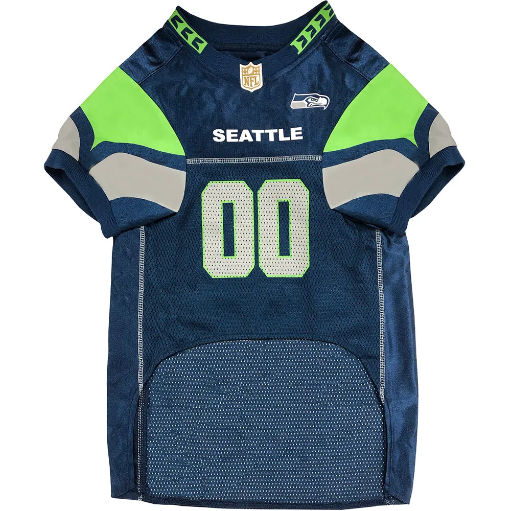 NFL Seattle Seahawks Mesh Dog Jersey