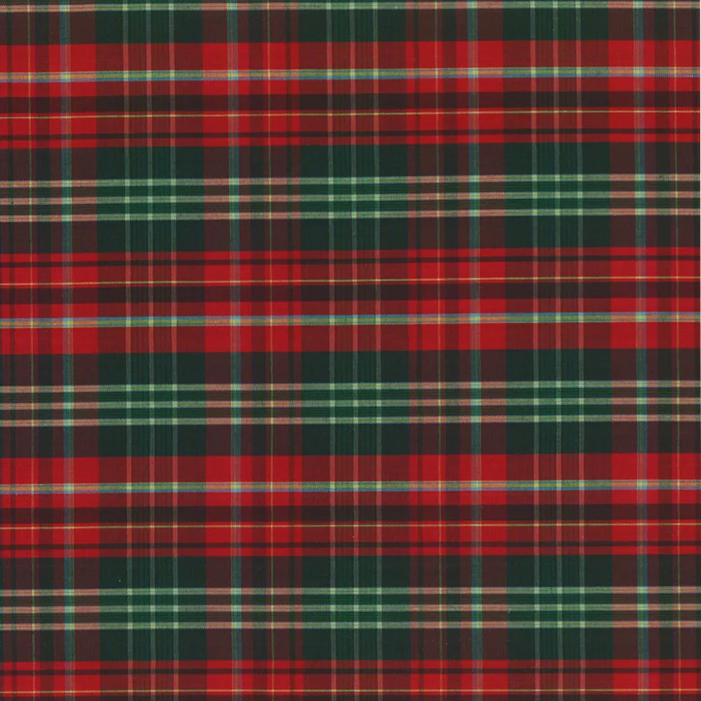 Provincial Yarn Dyed Tartan - New Brunswick - Red