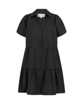 Puff Sleeve Havana Mini Dress