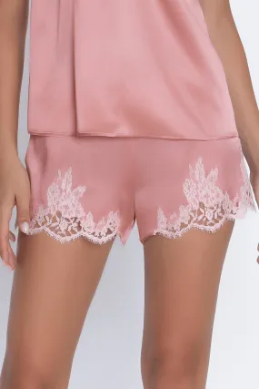 Splendeur Soie Pyjama Short Rose