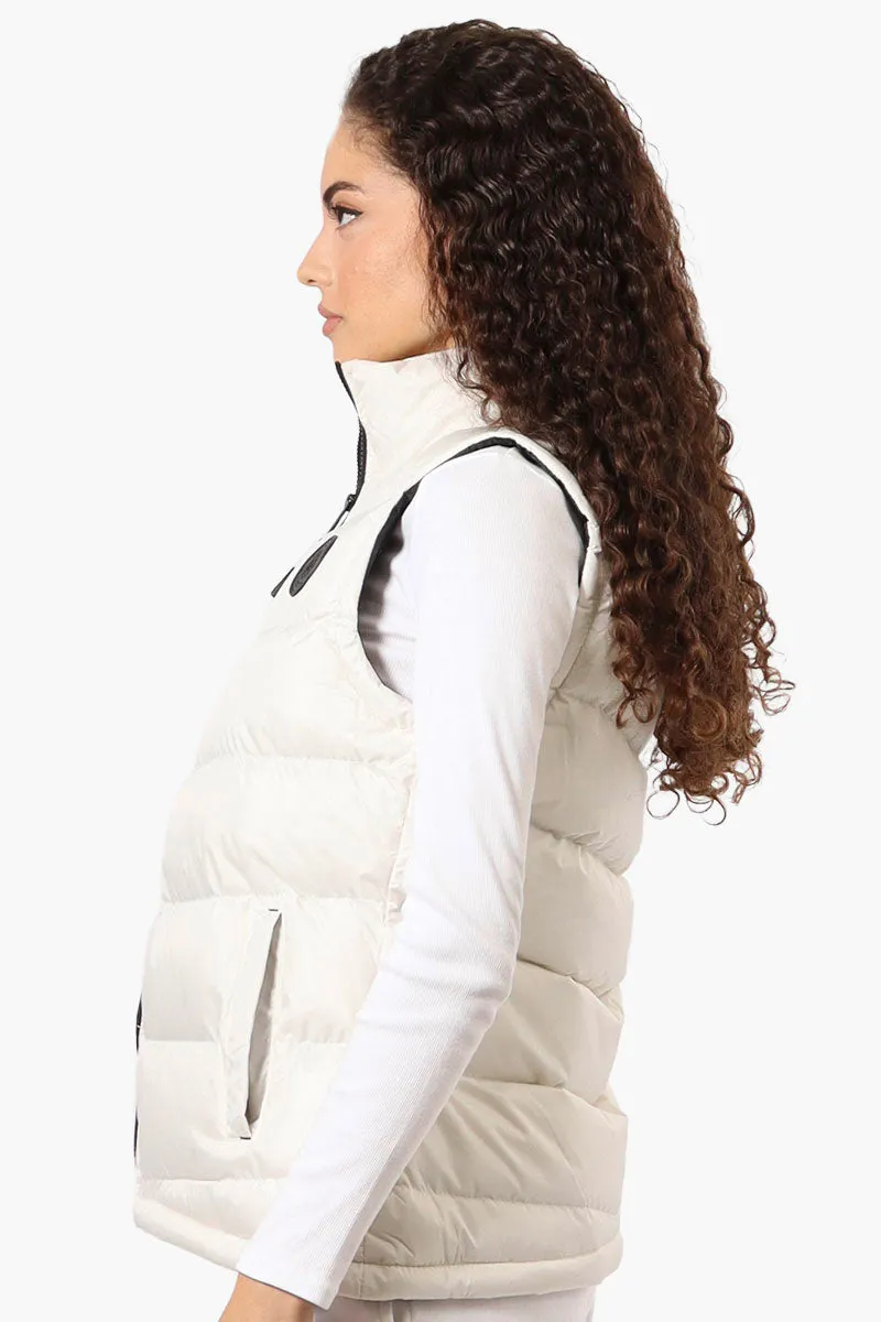 Super Triple Goose Solid Bubble Vest - White