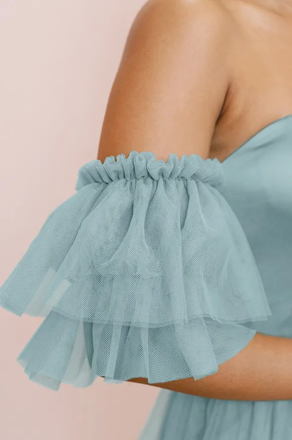 Tulle Tiered Poof Sleeves | Made To Order