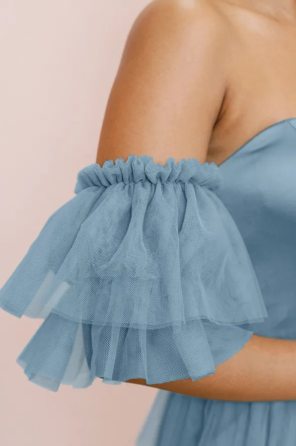 Tulle Tiered Poof Sleeves | Made To Order