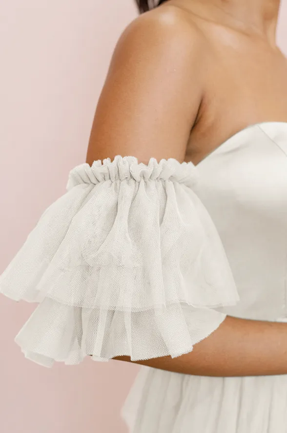 Tulle Tiered Poof Sleeves | Made To Order