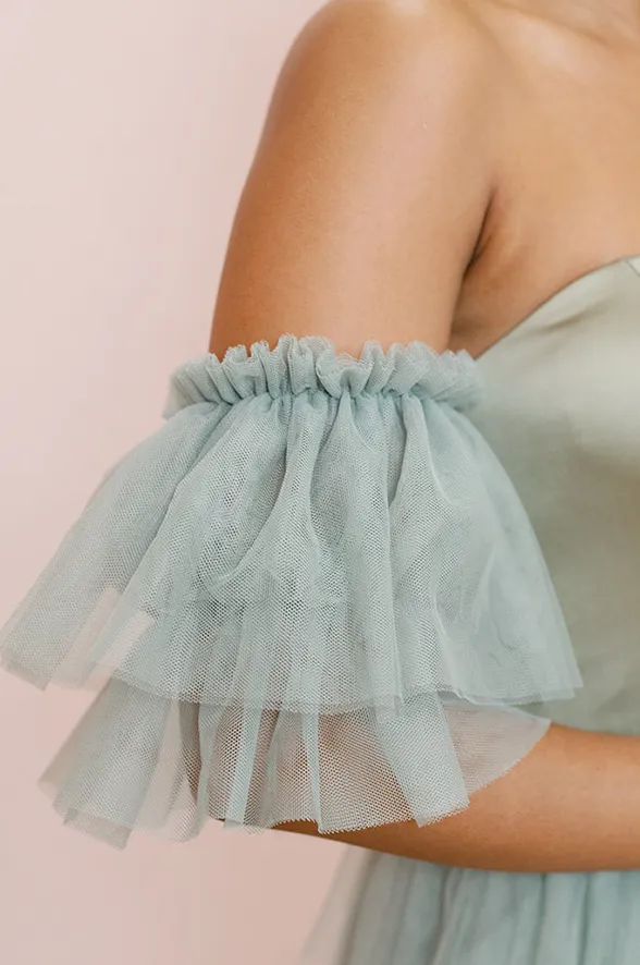 Tulle Tiered Poof Sleeves | Made To Order