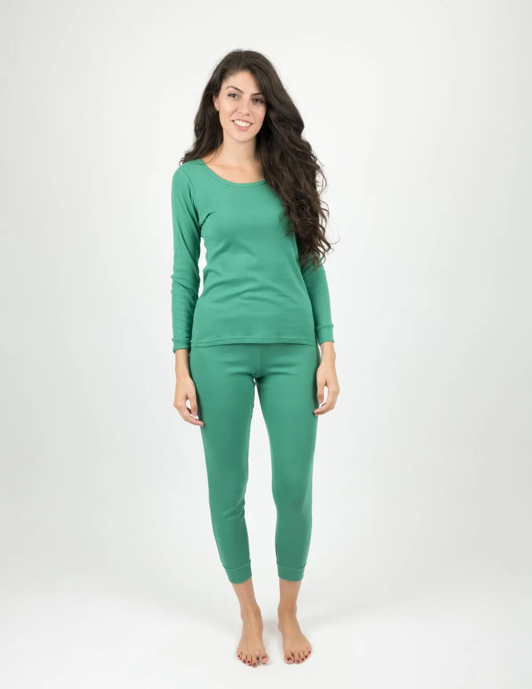 Women's Classic Solid Color Pajamas