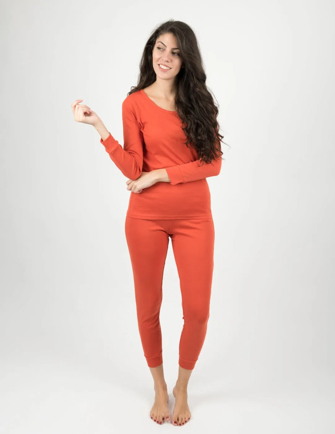 Women's Classic Solid Color Pajamas