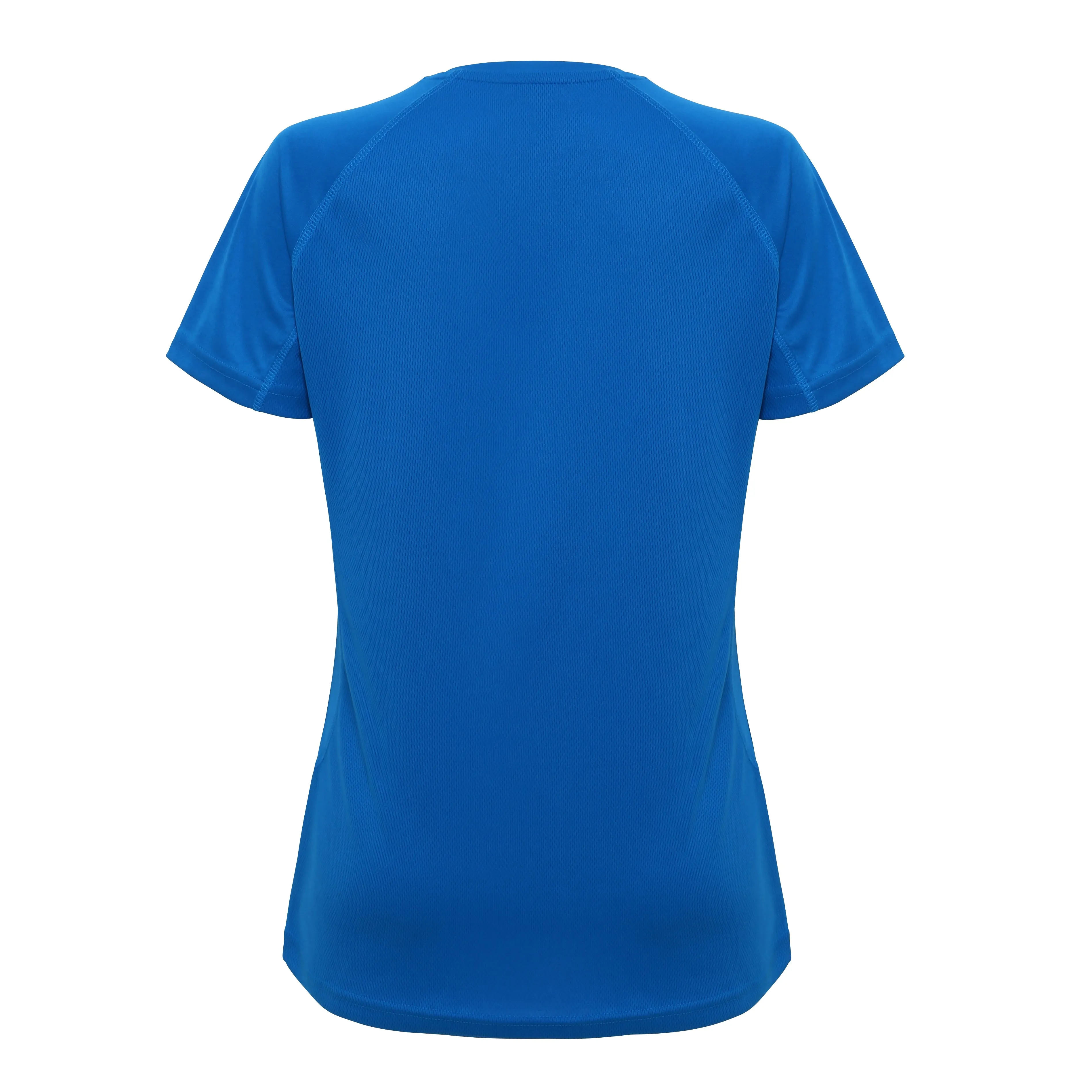 Women's Panelled Tech Tee - Sapphire